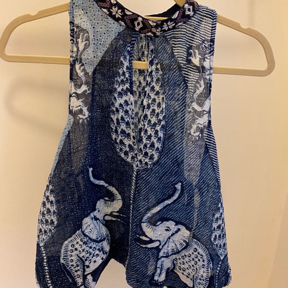 Free people elephant flowy top